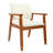 Actrice 18.5'' H Tufted Upholstered Beech Armchair-172219168