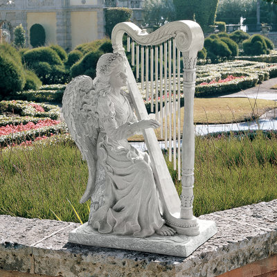 Angel Weather Resistant UV Resistant Polyresin Garden Statue
