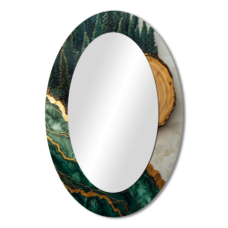 Miroir mural Bold Forest, 36 po x 24 po
