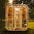 Outdoor Square Sauna, Patchwork Red Cedar Traditional Steam Sauna