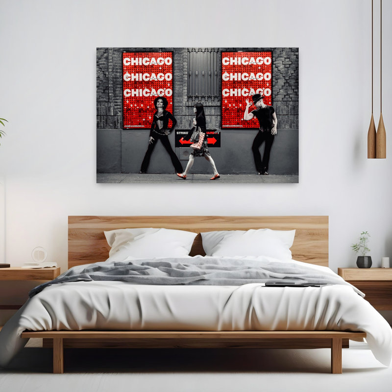 Chicago, art mural contemporain, H 40 po x l 60 po