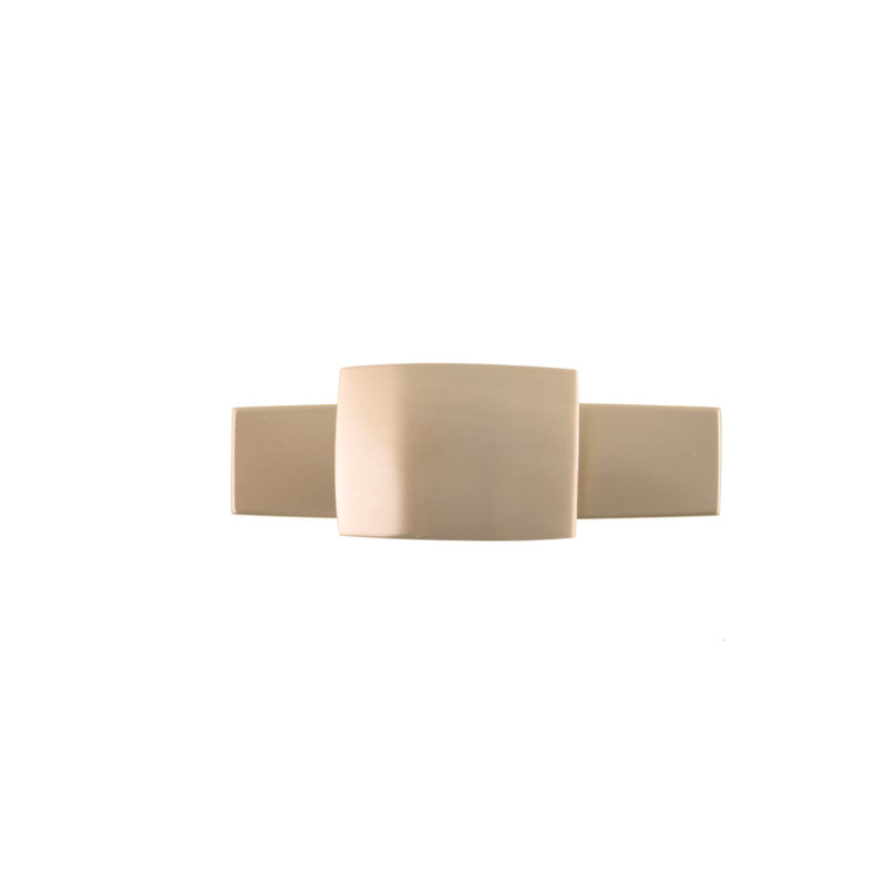 Rectangle Knob, Champagne Bronze