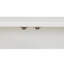 Armoire console Ansaldo blanc perle et argent scintillant