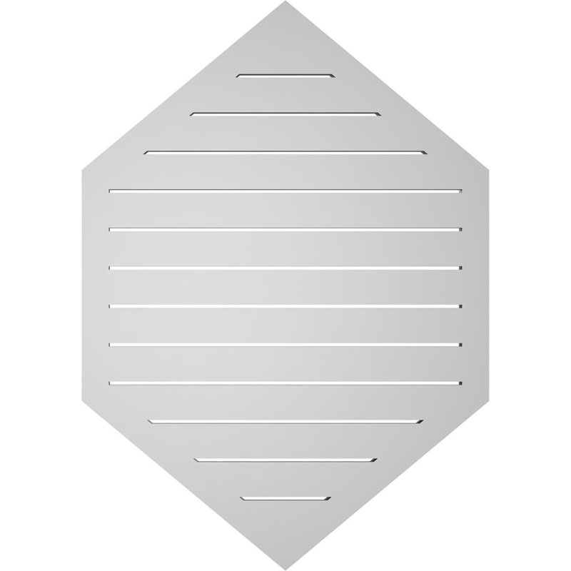 Pente verticale verticale en uréthane Signature, H 1,5 po x l 30 po x L 42 po