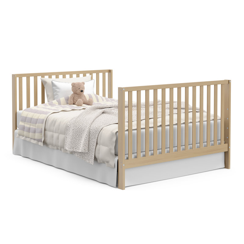 Driftwood 5-in-1 Convertible Crib with Playhouse Design