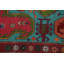 Tapis de couloir géométrique bleu 3x11