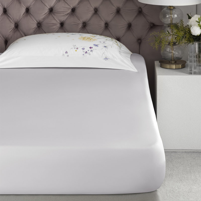 Fleur fitted sheet, Full / Double