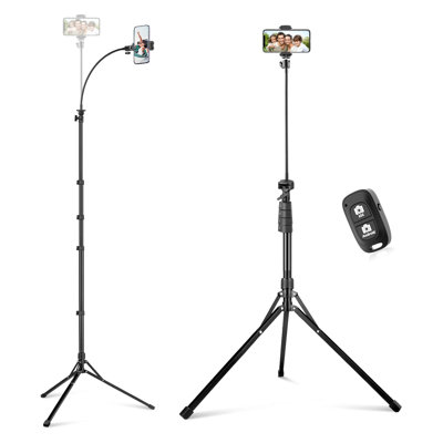 Extendable Cell Phone Tripod Stand With Wireless Remote