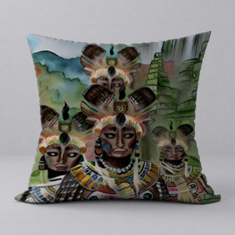 Reversible Throw Pillow