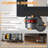 3d Printer Stand With Filament Storage, Charging Station, Workbench With Pegboard & Led Lights, 4 Leveling Casters, Heavy Duty Mobile Or Fixed Iron Printer Rack For Home Workshop & Garage (size L)-124758261