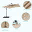 Parasol en porte-à-faux 98,25 po Duyne-249223834