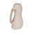 Vase Pottery and Ecomix with Woven Cane Wrapped Handle and Sculptural Textured Form in Boho Style-89110008