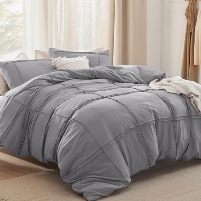 Bedsure  Grid Tufted Duvet Cover