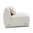 Sahara Beige Boucle Sectional Sofa W/3 Pillows