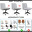 Housse pour fauteuil de bureau sans accoudoirs Criss Cross Office-338154284