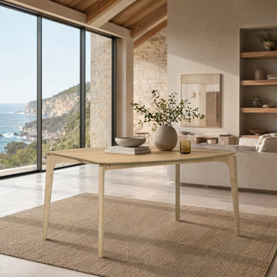 Rectangular Wood Dining Table