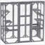 Enclos pour animaux de compagnie, grand lit en bois