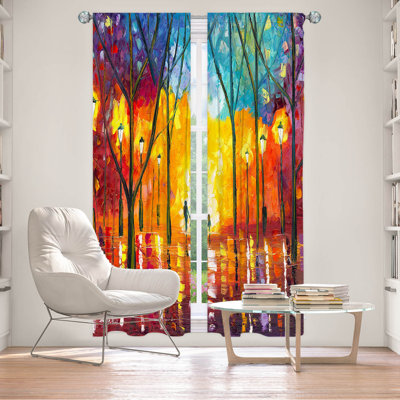 Jenavieve Room Darkening Curtain Pair