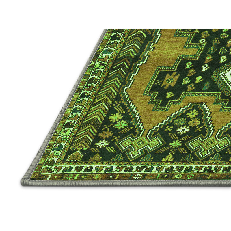 Tapis verts Traditional 633, Rectangle 7 pi x 9 pi