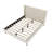 Upholstered Bed With Wingback Headboard-484207152-497581800