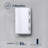 Heath Zenith White Plastic Wired Contractor Doorbell Kit with Transformer, Chime, and 2 Push Buttons