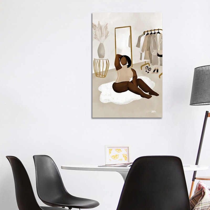 Dena 1 Piece Wall Art on Canvas, 101.6 cm H x 66.04 cm W x 1.91 cm D, Wrapped Canvas