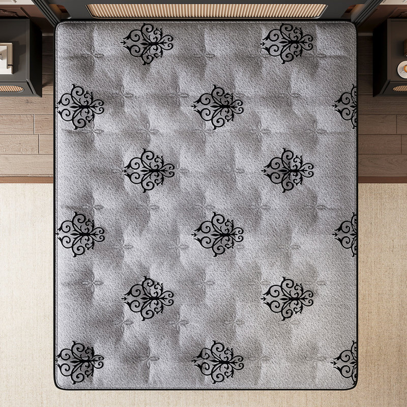 14'' Hybrid Mattress, Medium-Firm Support, Pocket Spring & Memory Foam, Mattress in a Box, Motion Isolation, Breathable & Fiberglass-Free