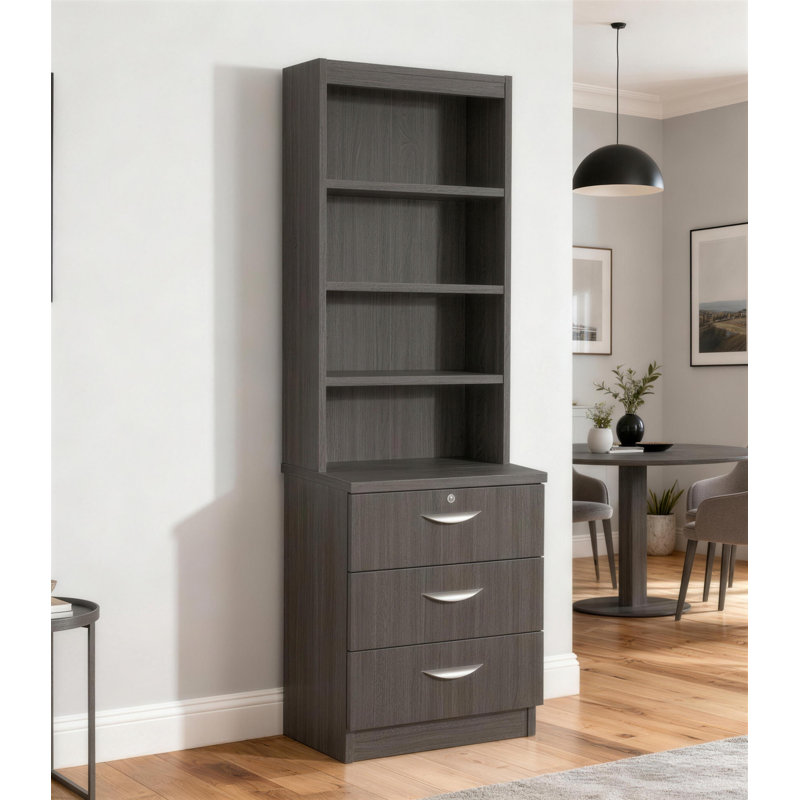 Brenai 3 -Drawer, Black Havana