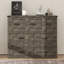 Armoire de lit escamotable pleine grandeur Murphy avec station de charge, 1 grand tiroir-114772140