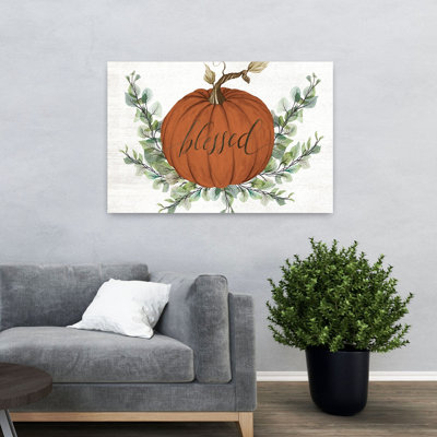 Art contemporain des citrouilles bénies