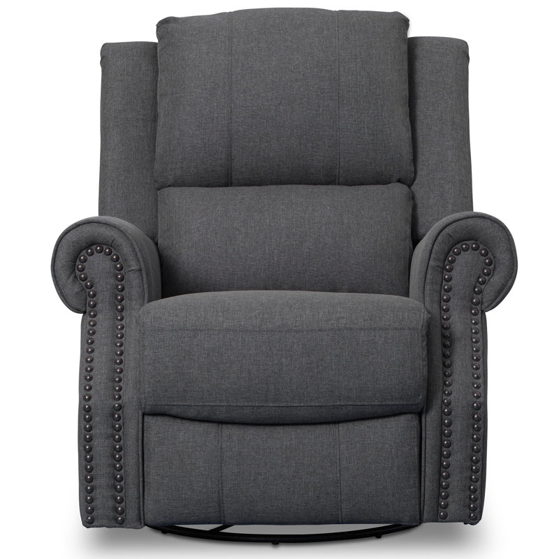 Delta Children Dylan Recliner, Charcoal, Charcoal
