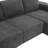 Modern Sofa 110*72" Modular U Shaped Sectional Sofa,Luxury Chenille Floor Couch Set,Foam-Filled Sleeper Sofa Bed-108796395