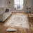 Luxurious Woven Area Rug, 5.9 x 9.2 ft, 100% Polyester, Antibacterial | Non-Slip PVC Felt Dot Underside, 0.3 in Pile Height | Machine Washable, 3D Digital Print, Perfect for Living Room & Bedroom Décor-1978844043