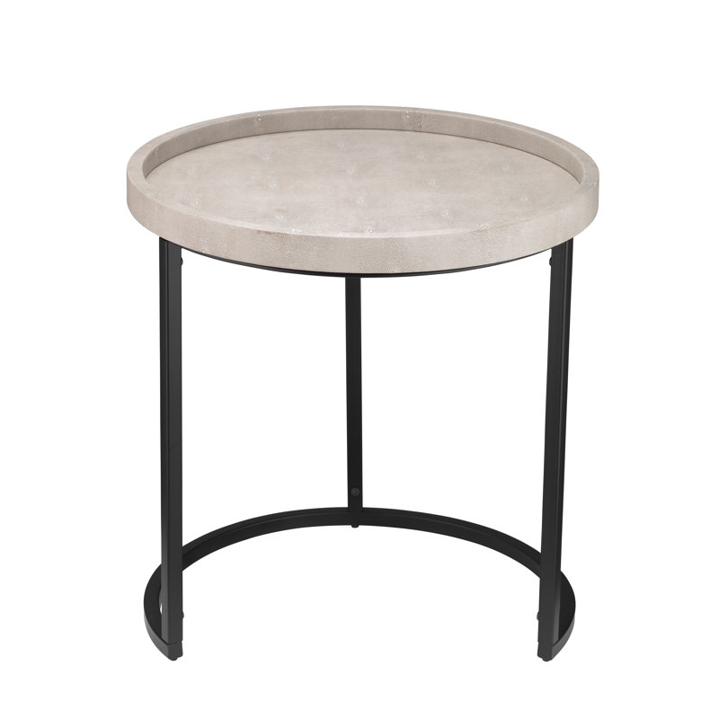 Acheson Tray Top Nesting Tables, Ivory