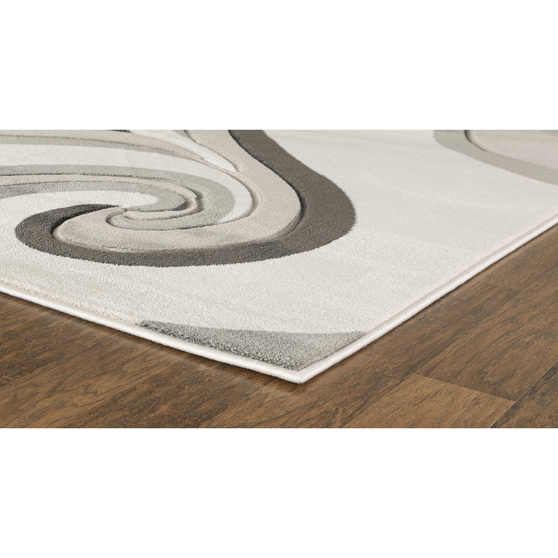 Anais Abstract Indoor Rug, Rectangle 3'8" x 5'6"