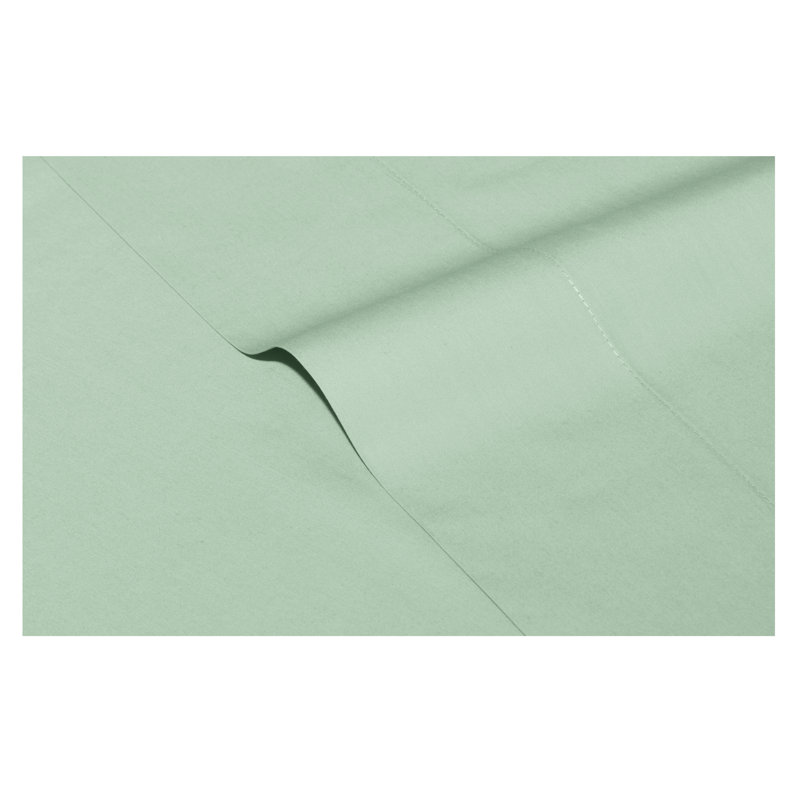  Ensemble de draps 100% coton biologique, Grand, Blanc