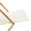 Tablette murale en bois et diamant doré-119326997