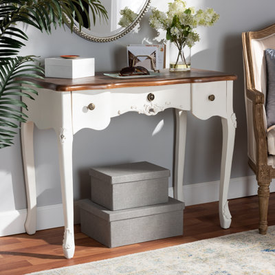 Widmer Solid Wood Top Console Table