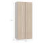 Tashyia 2 Door Manufactured Wood Wardrobe