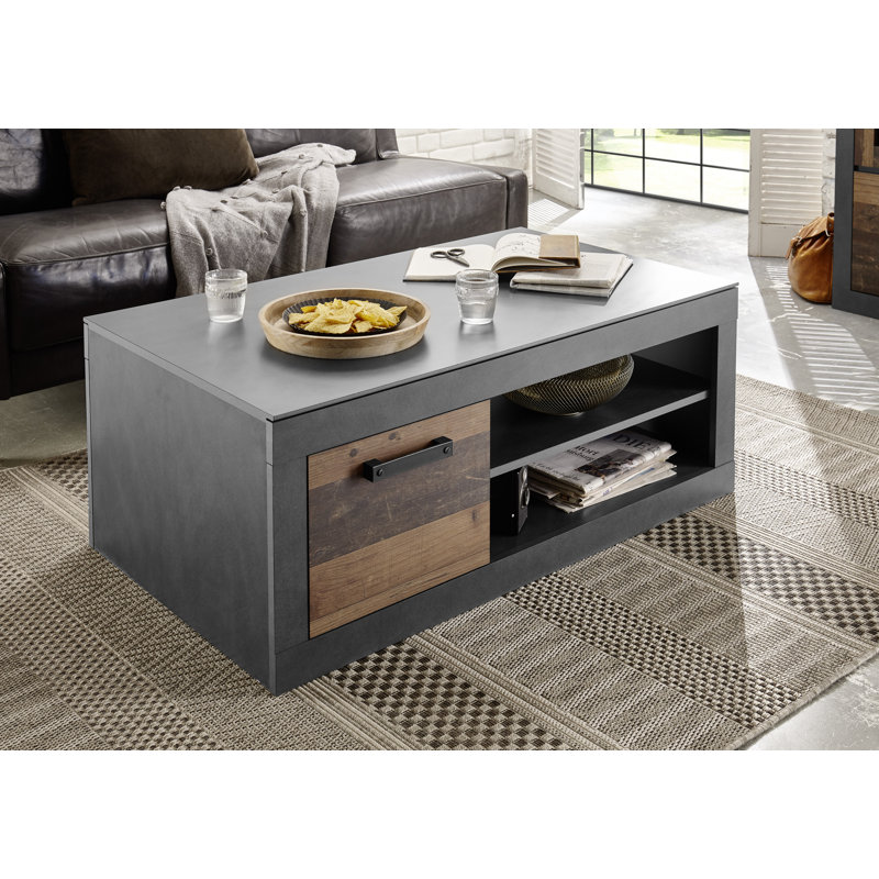 Jenna Block Coffee Table with Storage