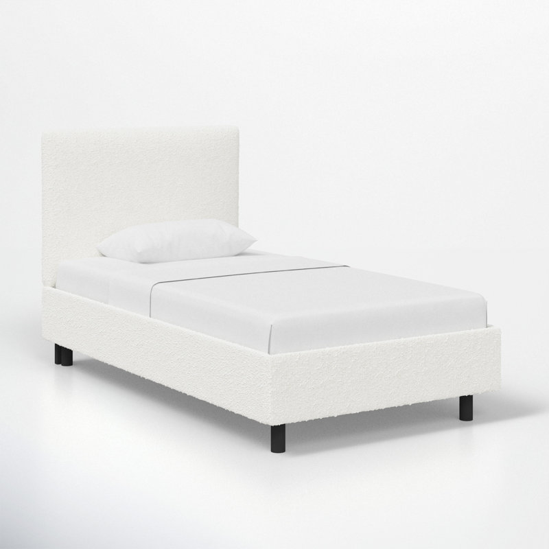 Lit plateforme Sawyer, Simple, Classic Snow Boucle