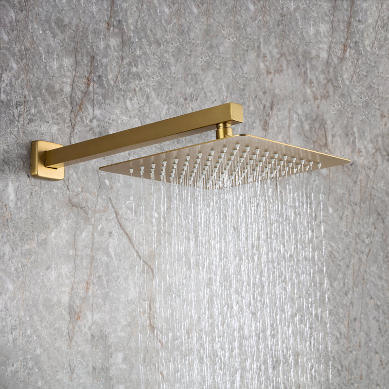 All-In-One Kit with Rough in-Valve, Brushed Gold