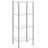 Freestanding 4 Tier Tempered Glass Shelves For Bathroom