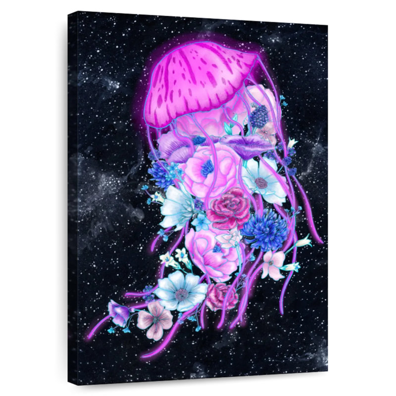 Brampt Magic Ocean Jellyfish, 30" H x 20" W