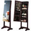 Armoire à bijoux autoportante avec miroir-50561133
