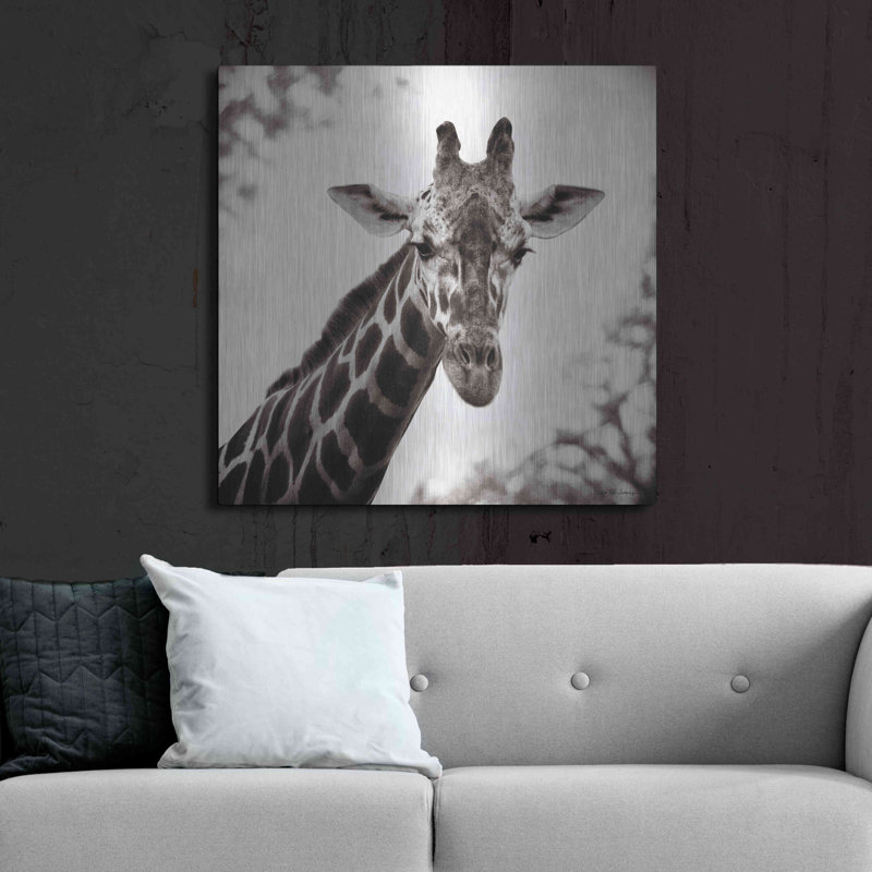 " Giraffe I " by Debra Van Swearingen, 36" H x 36" W