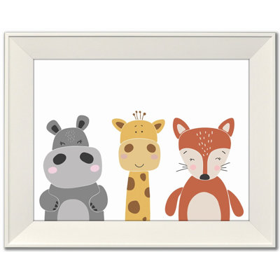 «Animals In A Row A», art mural