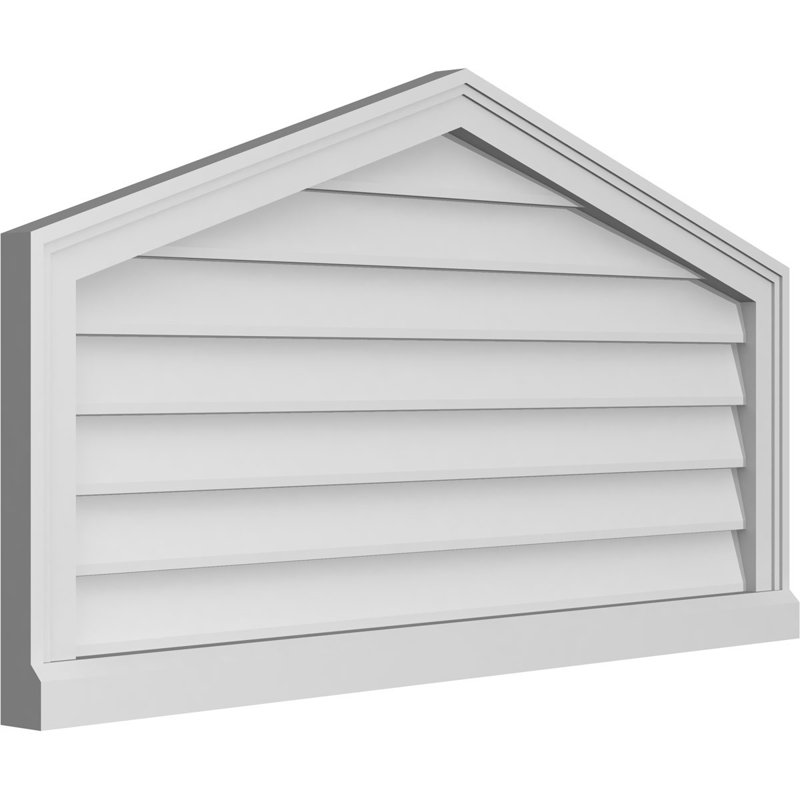 Ventilé à pignon non-fonctionnel Signature, H 22 po x l 40 po x P 2 po