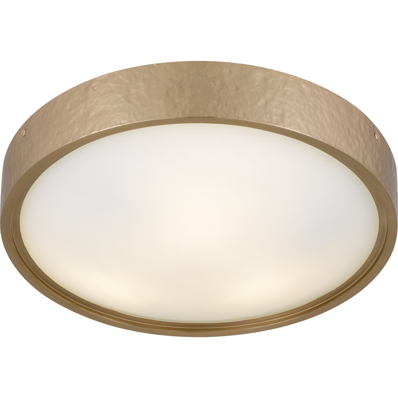 Grendelle 3-Light Bronze Gold Flush Mount