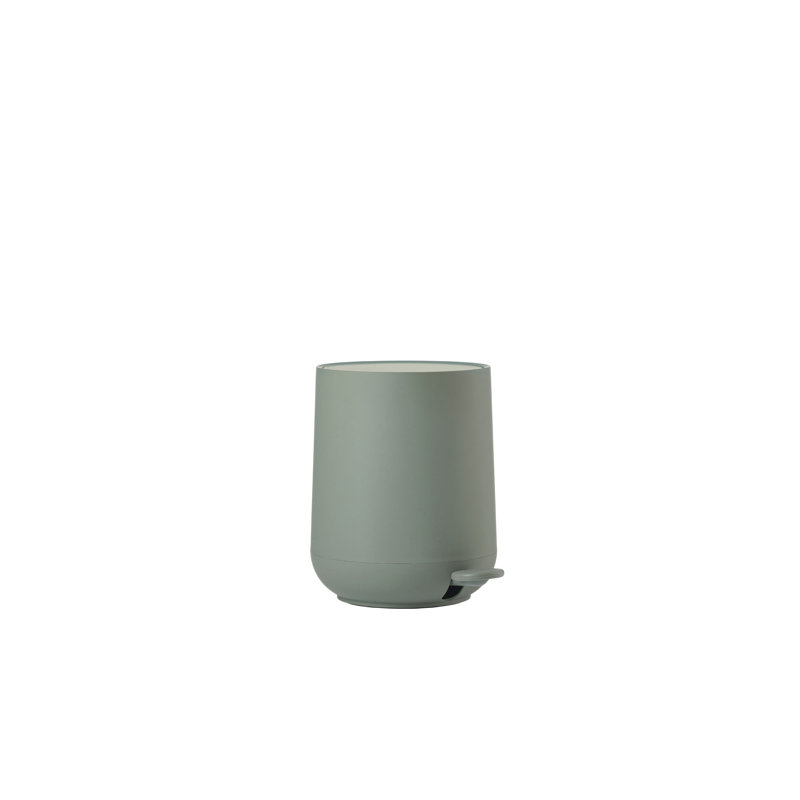 Gratton Plastic Step On Kitchen Trash Can, 3 L, Green
